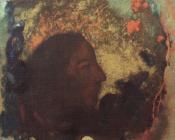 奥蒂诺雷东 - Portrait of Paul Gauguin